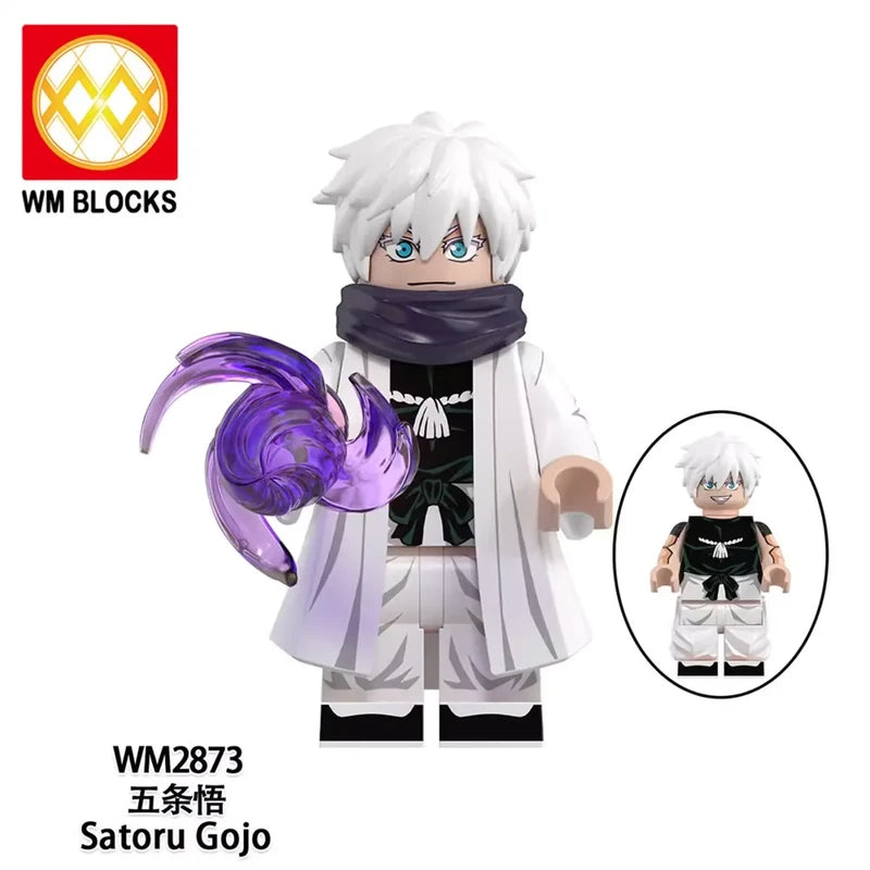 Gojo Satoru Minifigures WM2873 AnimeManga MiniFigure