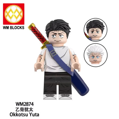 Okkotsu Yuta Minifigures WM2874 AnimeManga MiniFigure
