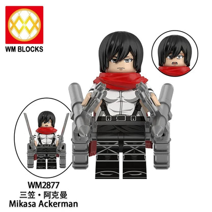 Attack on Titan Mikasa Ackerman Minifigure WM2877