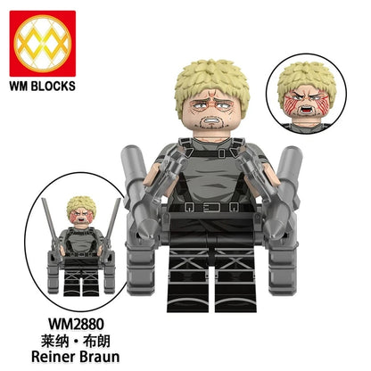 Attack on Titan Reiner Braun Minifigure WM2880