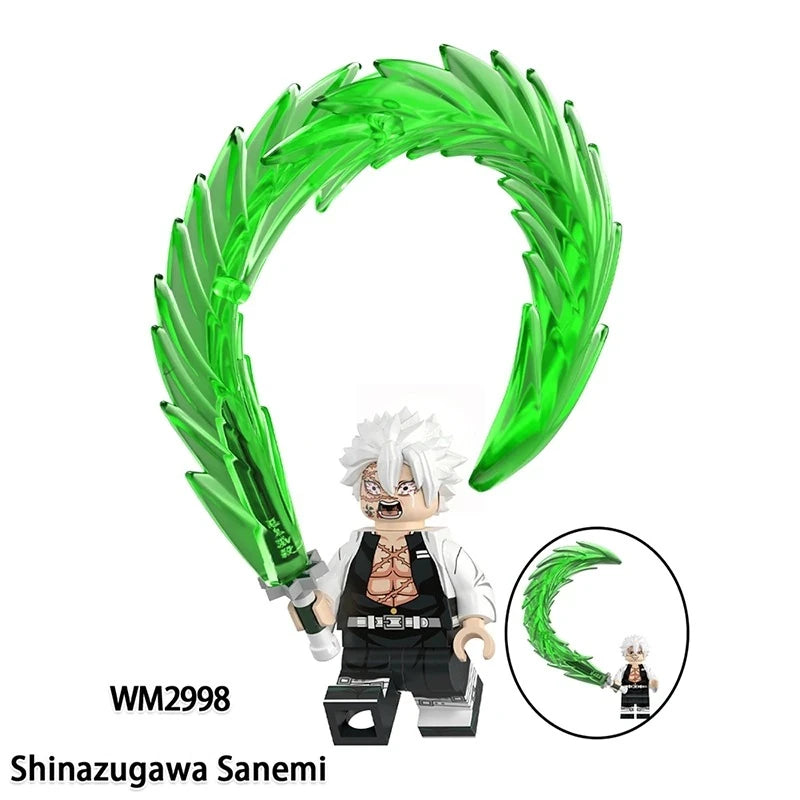 Sanemi Shinzugawa Minifigures WM2998 AnimeManga MiniFigure
