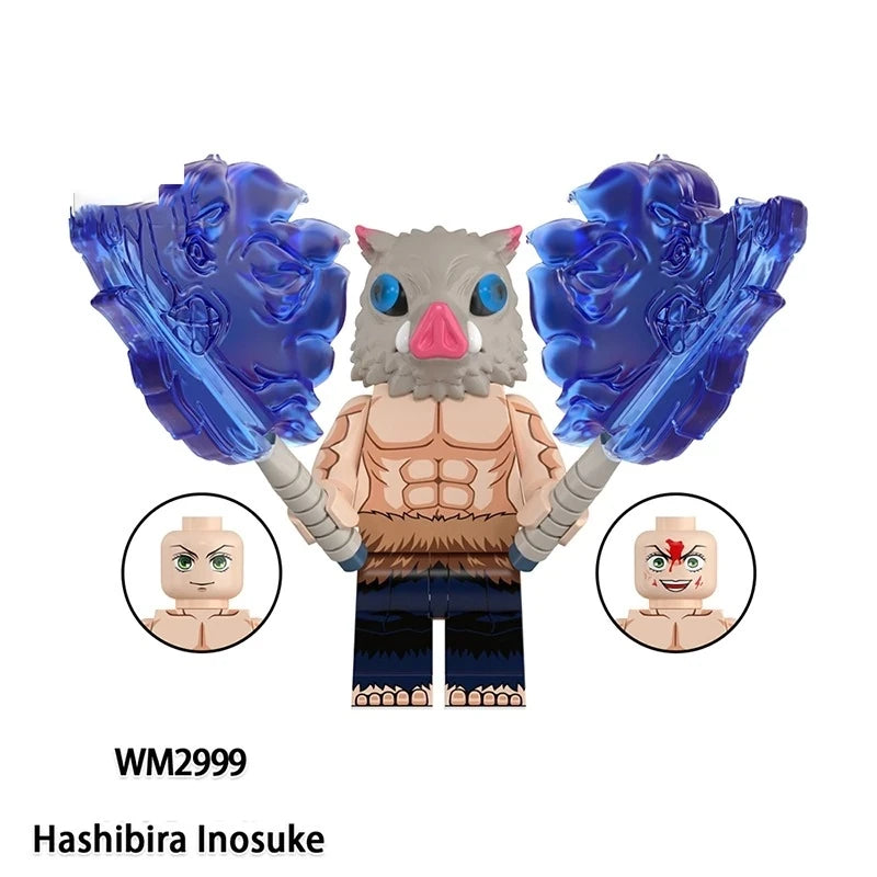 Inosuke Hashibira Minifigures WM2999 AnimeManga MiniFigure