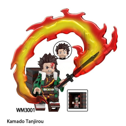 Kamado Tanjirou Minifigures WM3001 AnimeManga MiniFigure