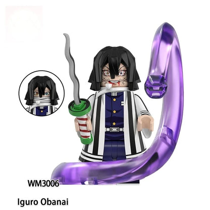 Obanai Iguro Minifigures WM3006 AnimeManga MiniFigure