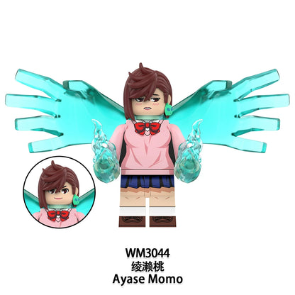 DAN DA DAN Series Minifigures WM6223 Shiratori Aira / Ayase Momo / Takakura Ken /Evil Eye Minifigures