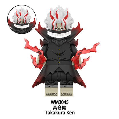 DAN DA DAN Series Minifigures WM6223 Shiratori Aira / Ayase Momo / Takakura Ken /Evil Eye Minifigures
