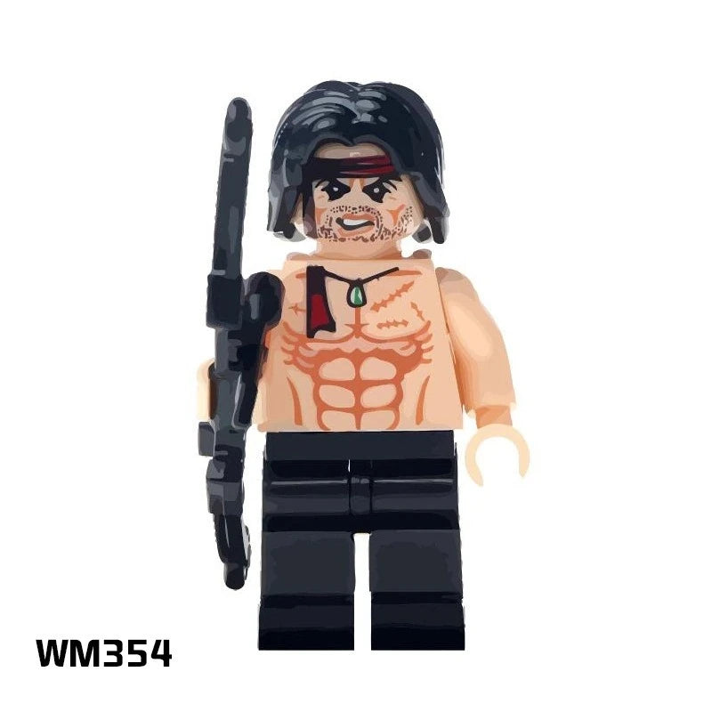Rambo Minifigures WM354 Naruto MiniFigure