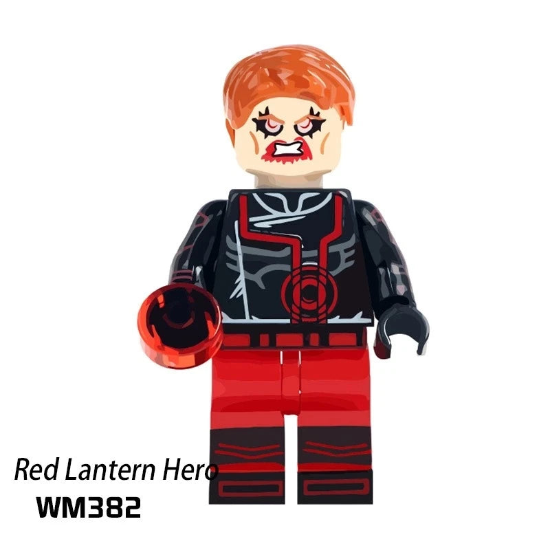 Red Lantern Minifigures WM382 DC MiniFigure