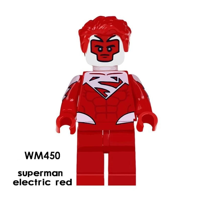 Superman Electric Red Minifigures WM450 DC MiniFigure