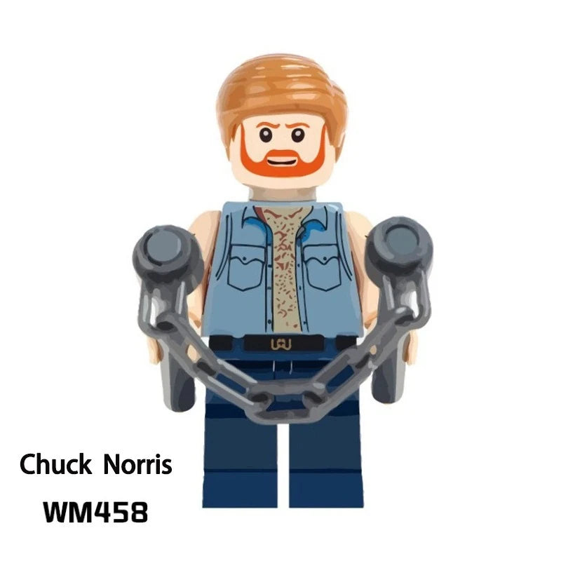 Chuck Norris Minifigures WM458 Movies and TV MiniFigure