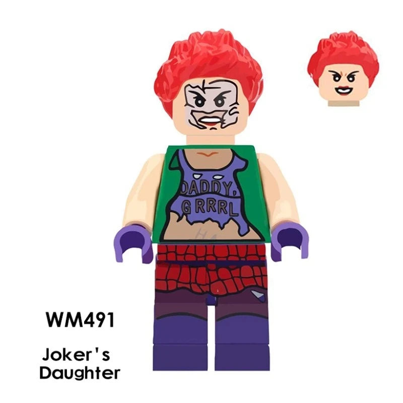 Joker's Daughter Minifigures WM491 DC MiniFigure