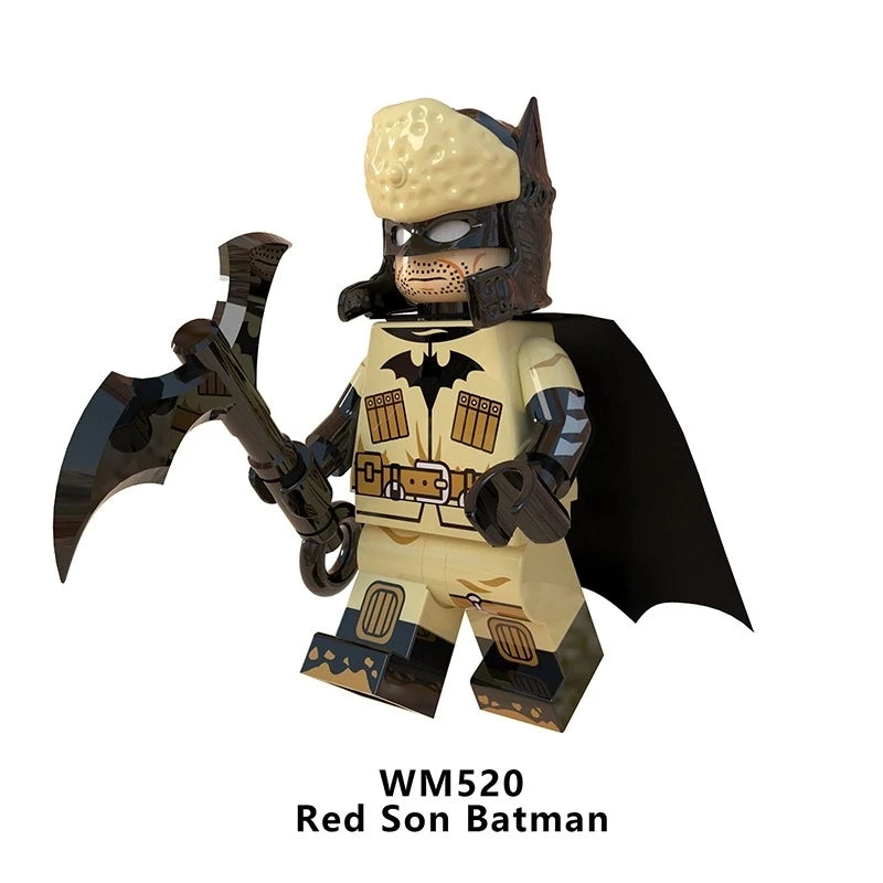 Red Son Batman Minifigures WM520 DC MiniFigure