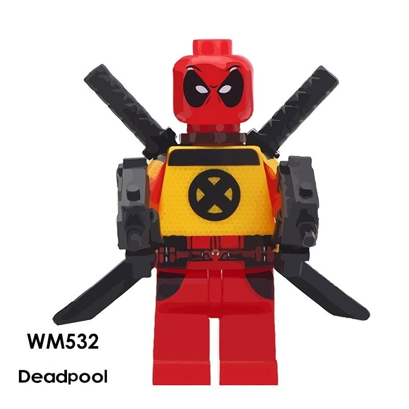 Deadpool Minifigures WM532 Marvel MiniFigure