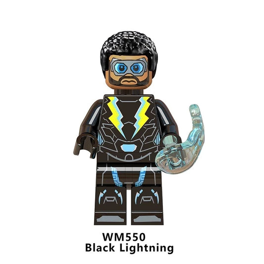 Black Lightning Minifigures WM550 DC MiniFigure