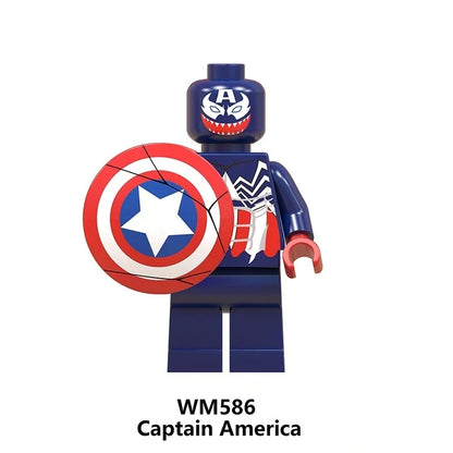 Captain America Minifigures WM586 Marvel MiniFigure
