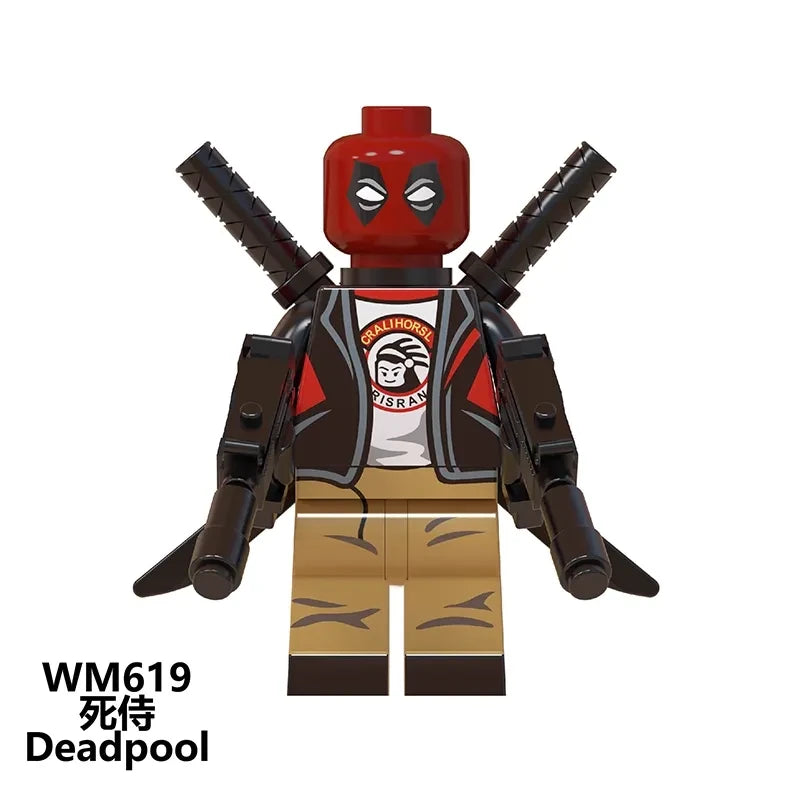 Deadpool Minifigures WM619 Marvel MiniFigure