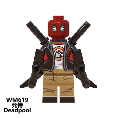 Deadpool Minifigures WM619 Marvel MiniFigure