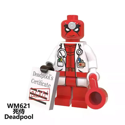 Deadpool Minifigures WM621 Marvel MiniFigure