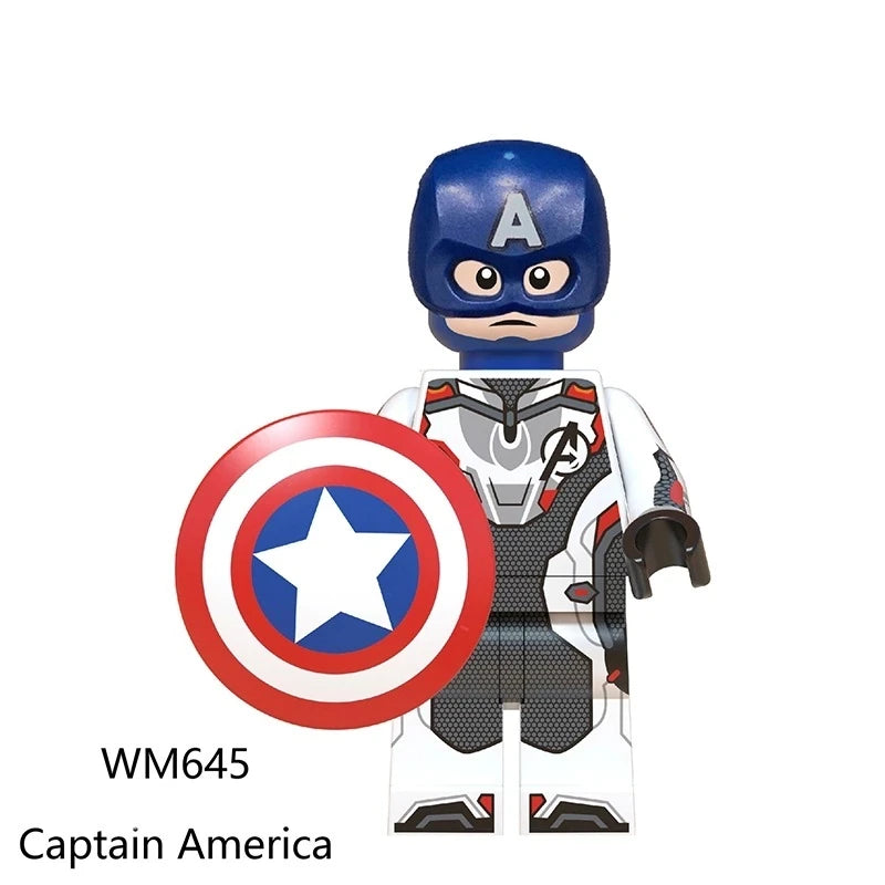 Captain America Minifigures WM645 Marvel MiniFigure