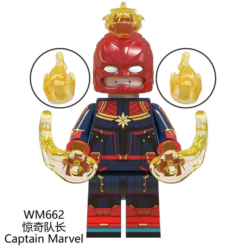 Captain Marvel Minifigures WM662 Marvel MiniFigure