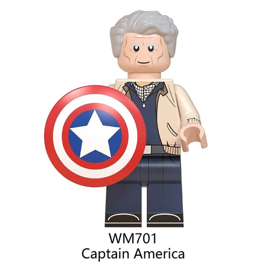 Captain America Minifigures WM701 Marvel MiniFigure