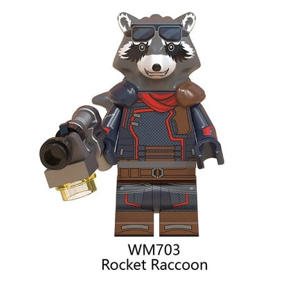 Rocket Raccoon Minifigures WM703 Marvel MiniFigure