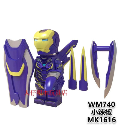 Iron Man Mk 49 Minifigures WM740 Marvel MiniFigure