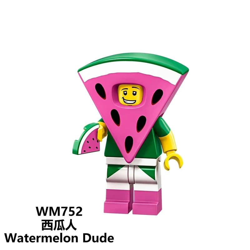 Watermelon Dude Minifigures WM752 Movies and TV MiniFigure