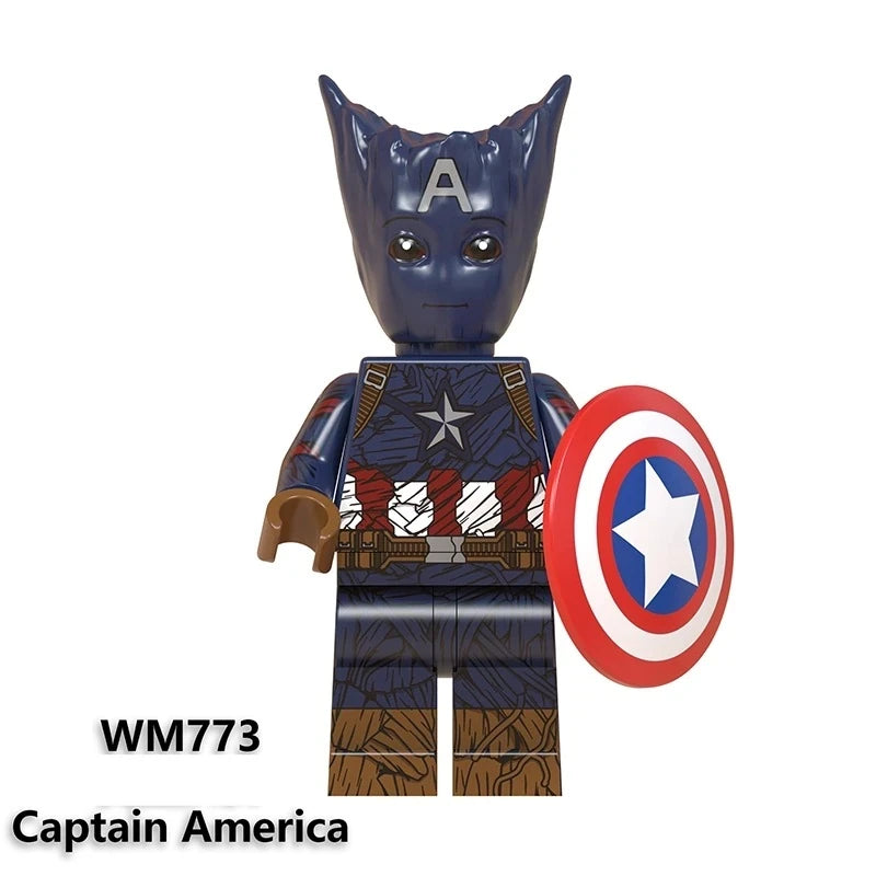 Captain America Minifigures WM773 DC MiniFigure