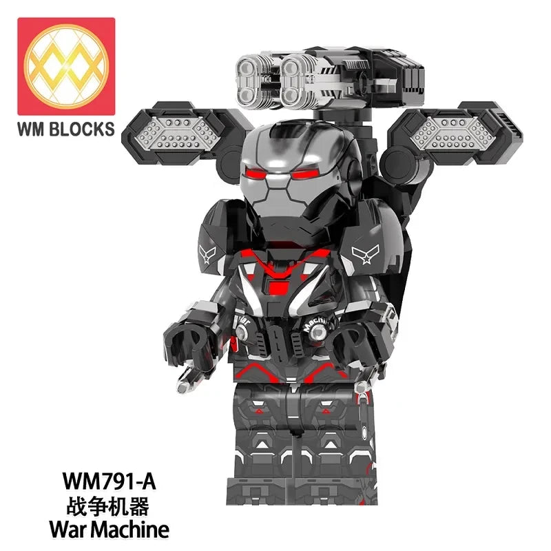 War Machine Minifigures WM791-A Marvel MiniFigure