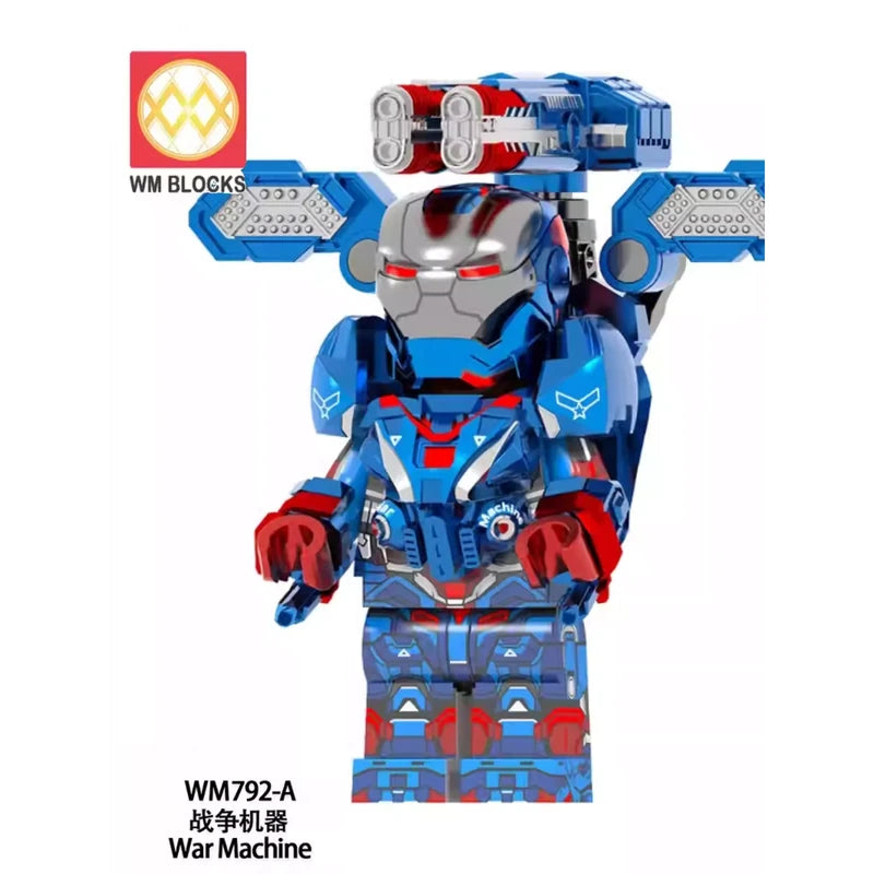 War Machine Minifigures WM792-A Marvel MiniFigure