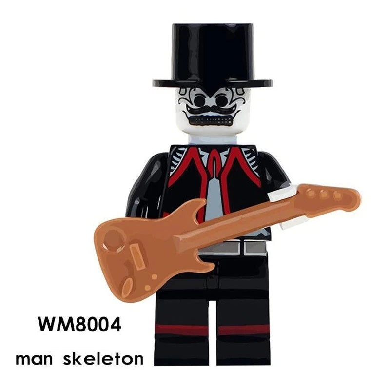 Skeleton Minifigures WM8004 Movies and TV MiniFigure