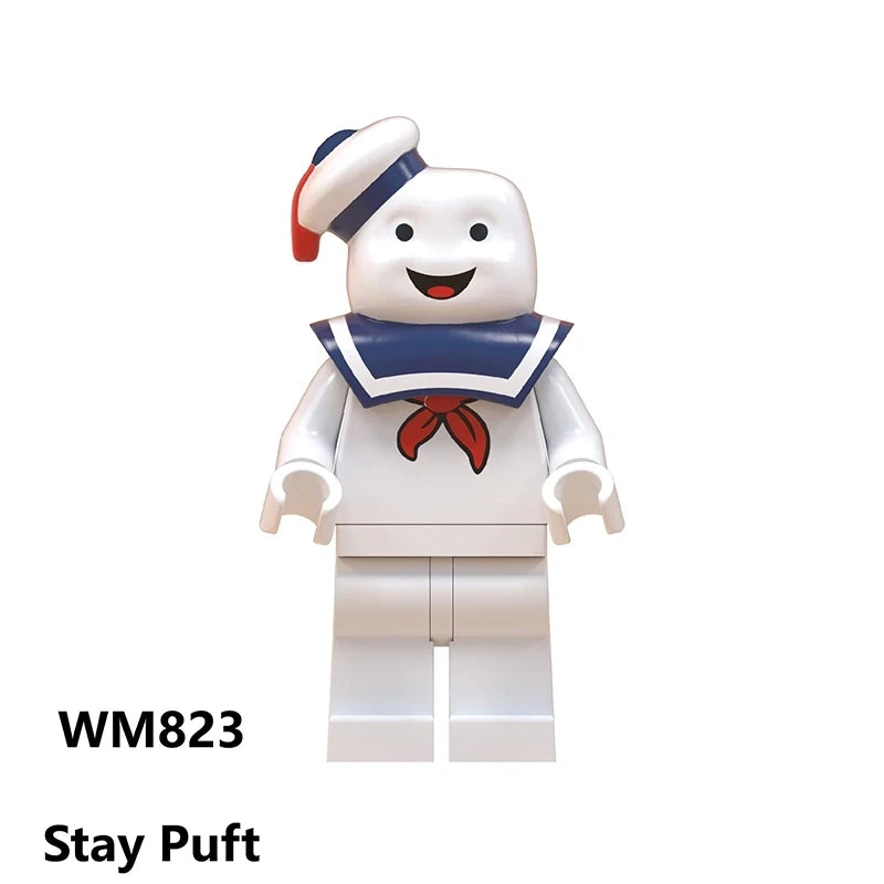 Stay Puft Marshmallow Man minifigures figure WM823 Movies and TV Custom Minifigure