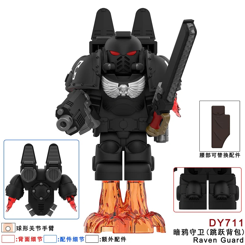 Blood Angels Minifigures DY711 Compatible With Lego
