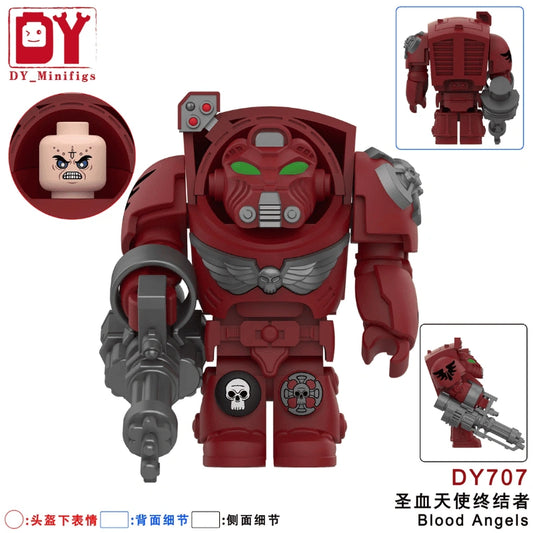 Space Marine Minifigures DY707 Compatible With Lego