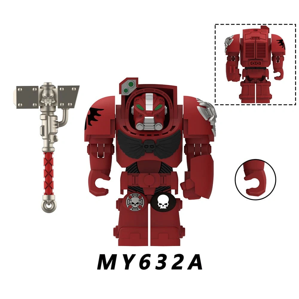 Space Marine Minifigures MY632A Compatible With Lego
