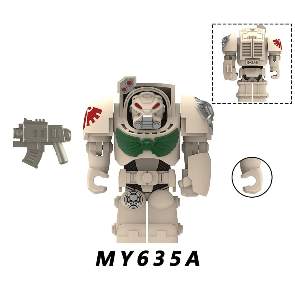 Space Marine Minifigures MY635A Compatible With Lego