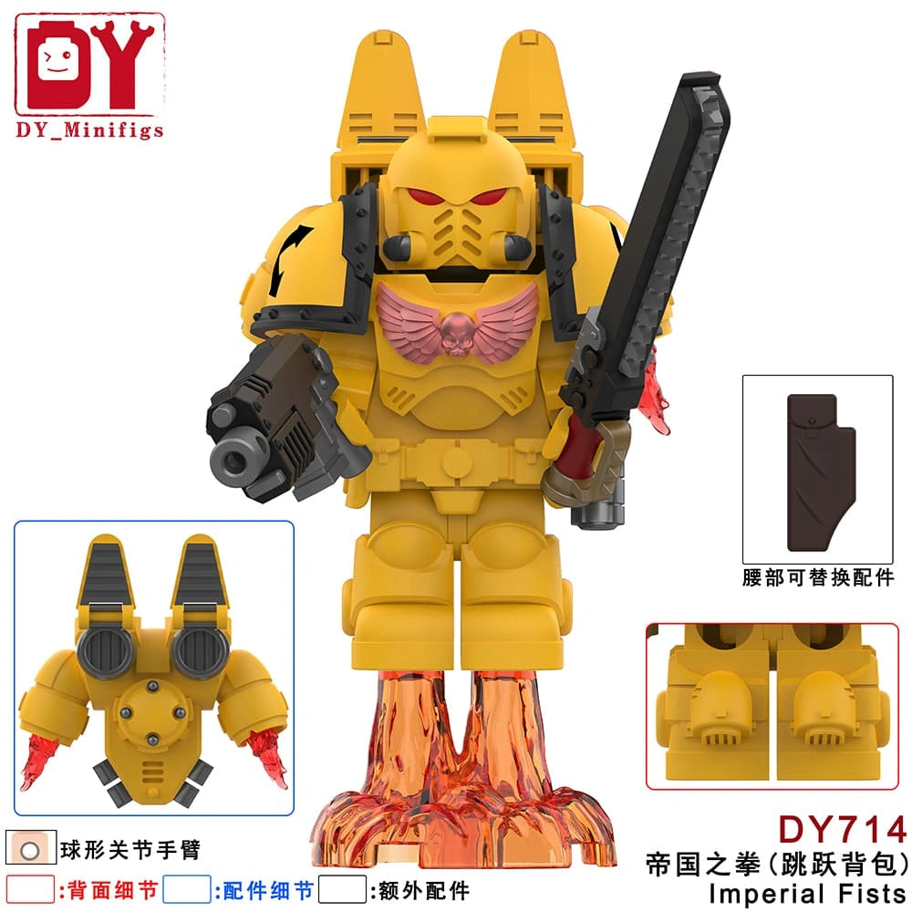 Space Marine Minifigures DY714 Compatible With Lego