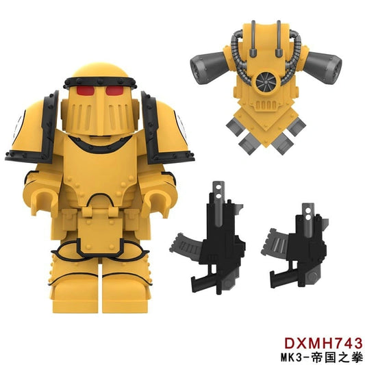 Space Marine Minifigures DXMH743 Compatible With Lego
