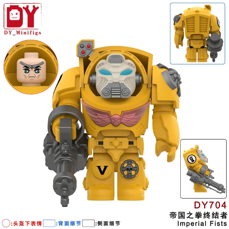 Space Marine Minifigures DY704 Compatible With Lego