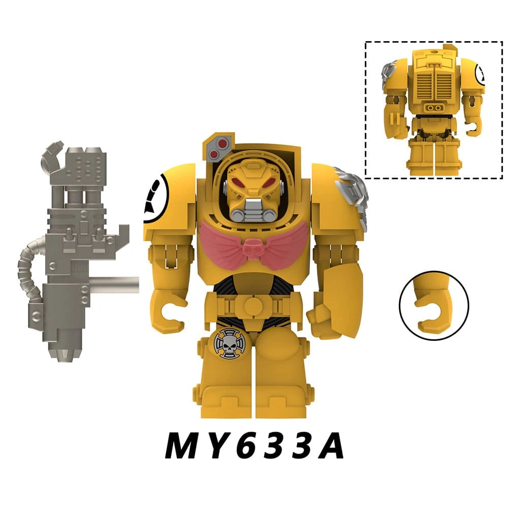 Space Marine Minifigures MY633A Compatible With Lego