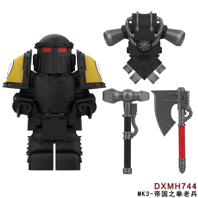 Space Marine Minifigures DXMH744 Compatible With Lego