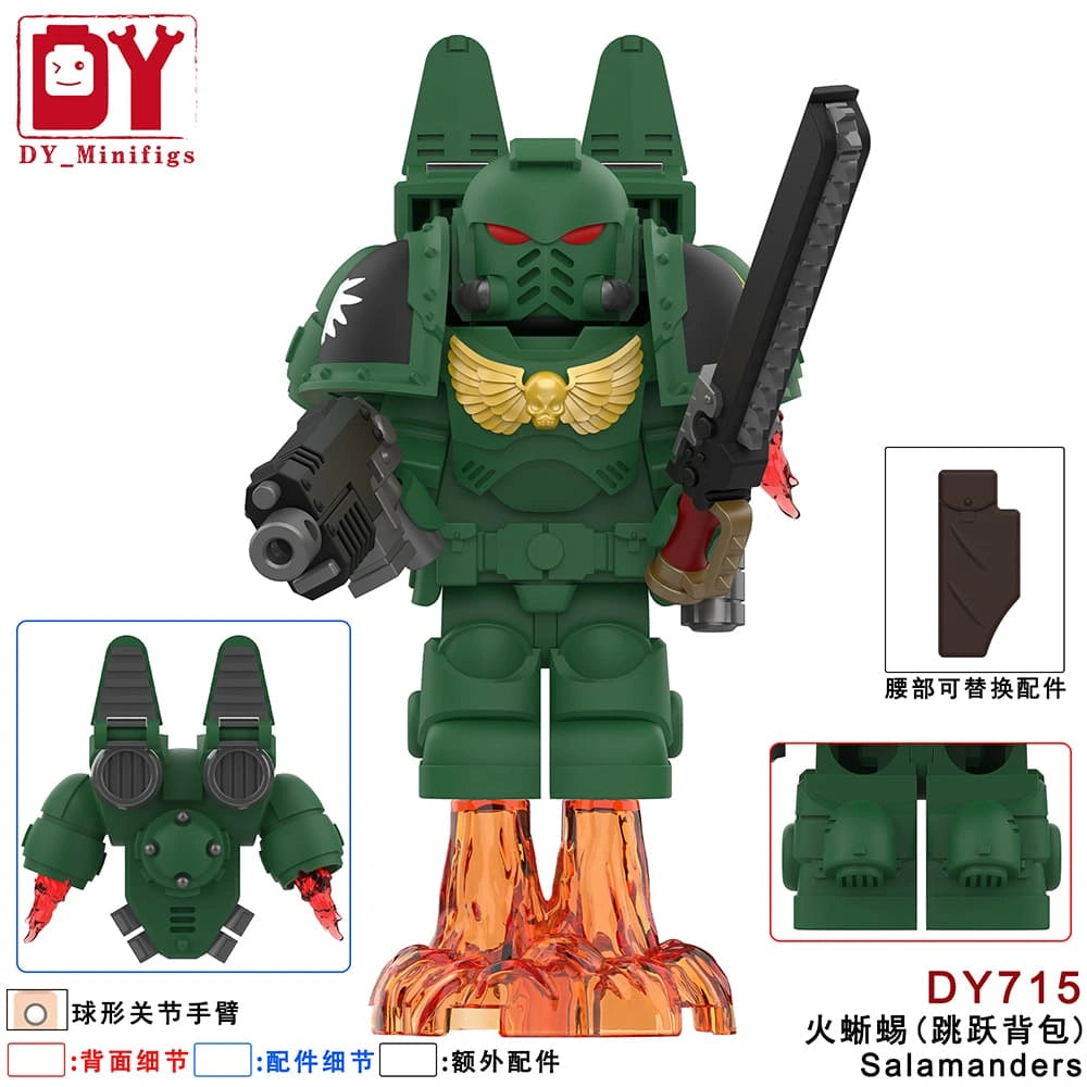 Space Marine Minifigures DY715 Compatible With Lego