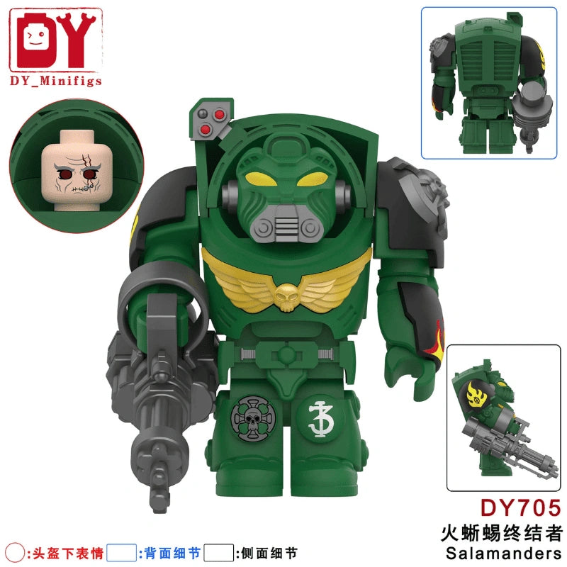 Space Marine Minifigures DY705 Compatible With Lego