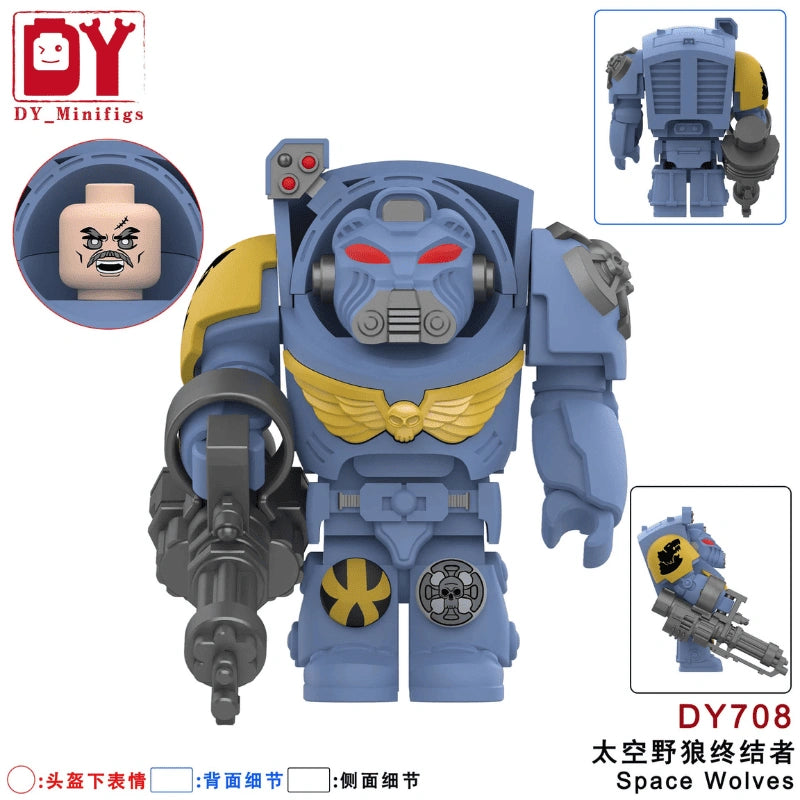 Space Marine Minifigures DY708 Compatible With Lego