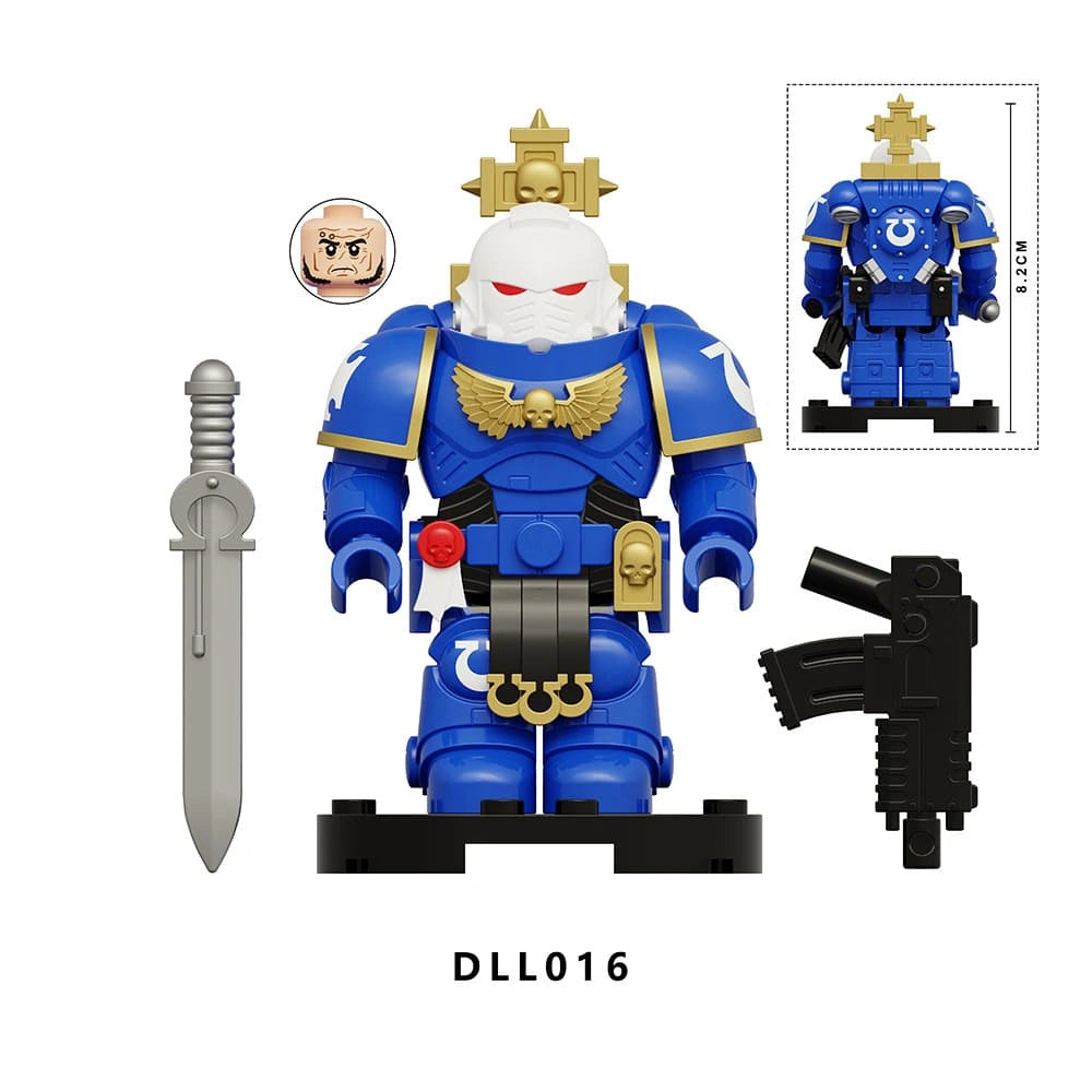 Space Marine Minifigures DLL016 Compatible With Lego