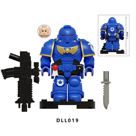 Space Marine Minifigures DLL019 Compatible With Lego