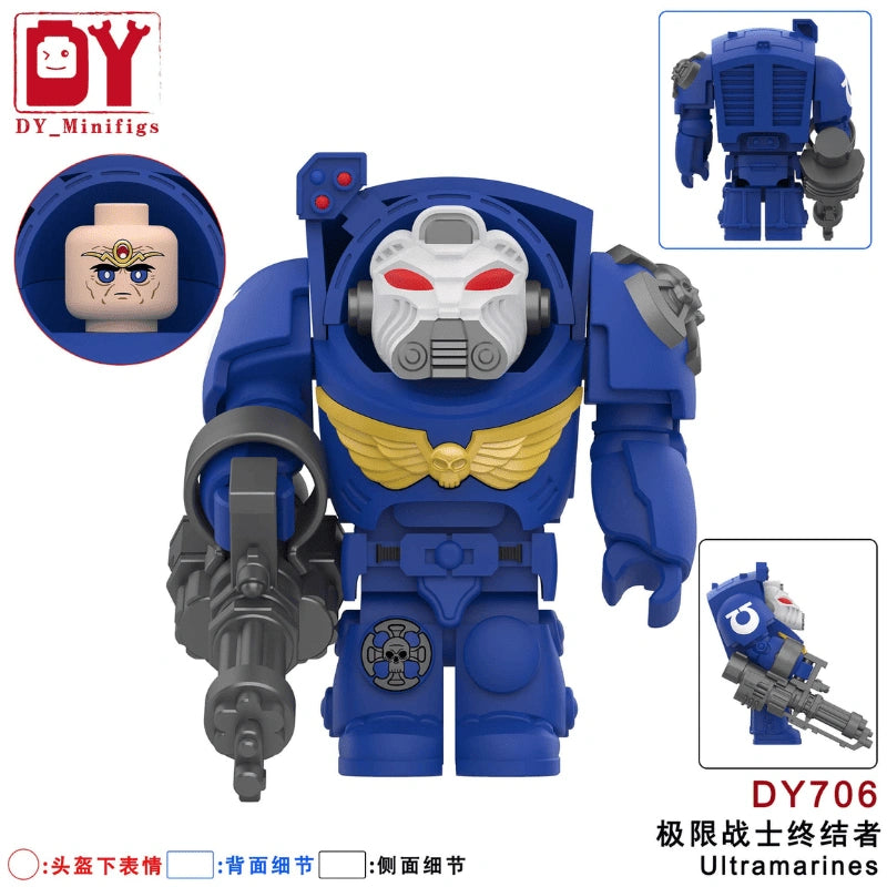 Space Marine Minifigures DY706 Compatible With Lego