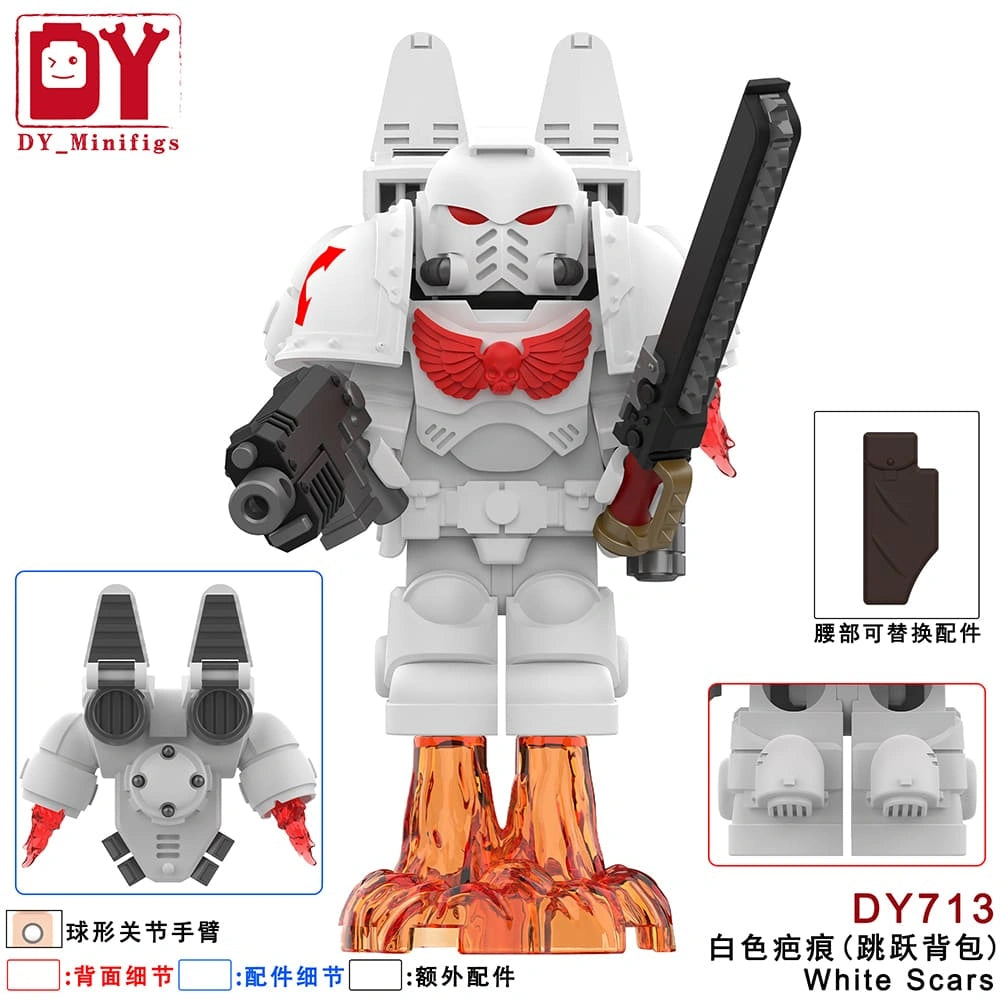 Space Marine Minifigures DY713 Compatible With Lego