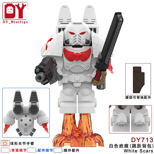 Space Marine Minifigures DY713 Compatible With Lego